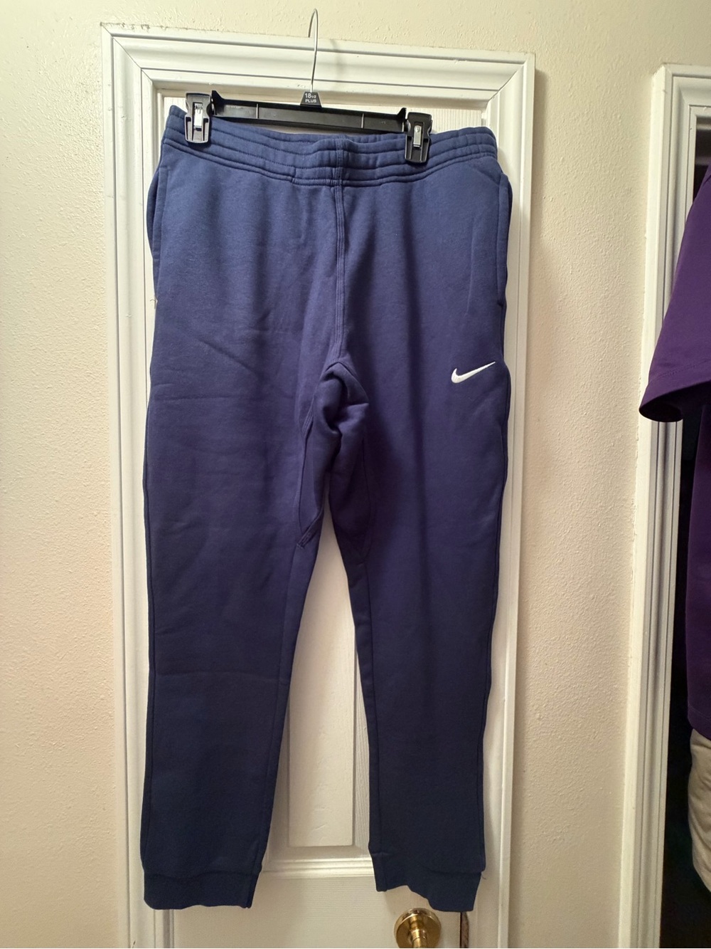 Men’s Navy Nike Club Fleece Tapered Pants